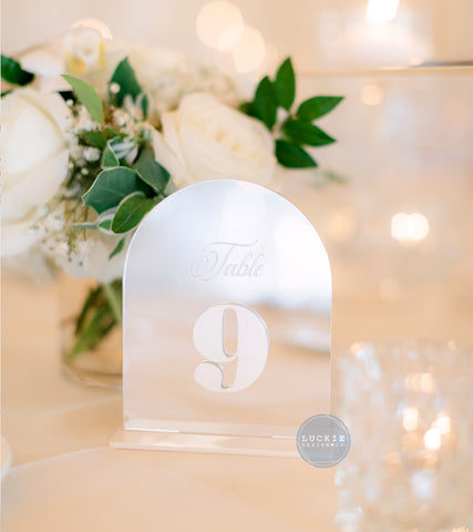 Arch Table Numbers